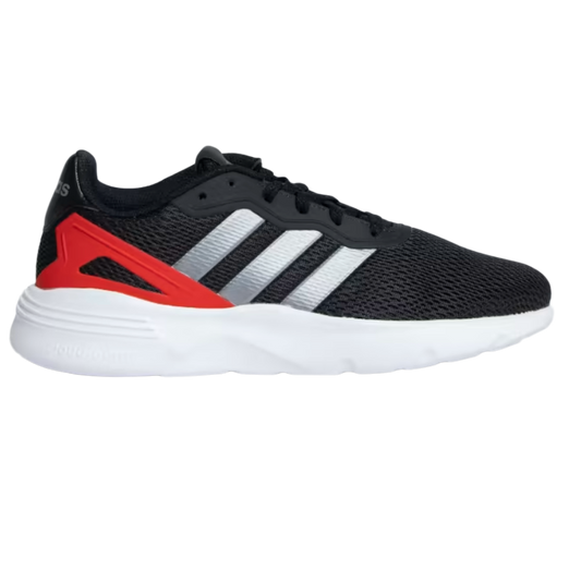 Adidas Nebzed Men's Running Shoes 'Core Black Iron Metallic Vivid Red'