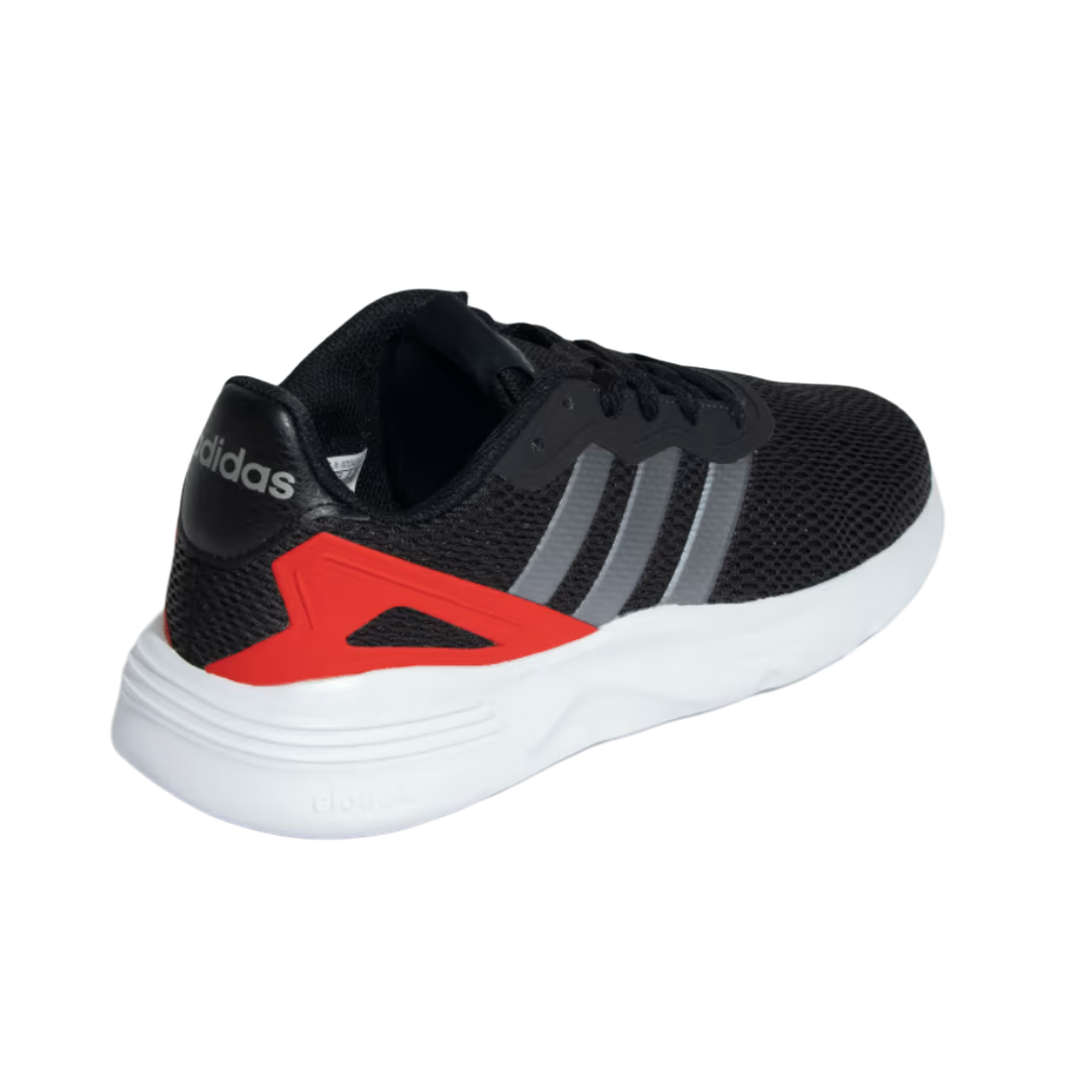 Adidas Nebzed Men's Running Shoes 'Core Black Iron Metallic Vivid Red'