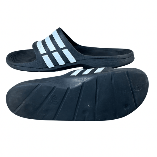 Adidas Adilette Aqua Slides 'Black/White'