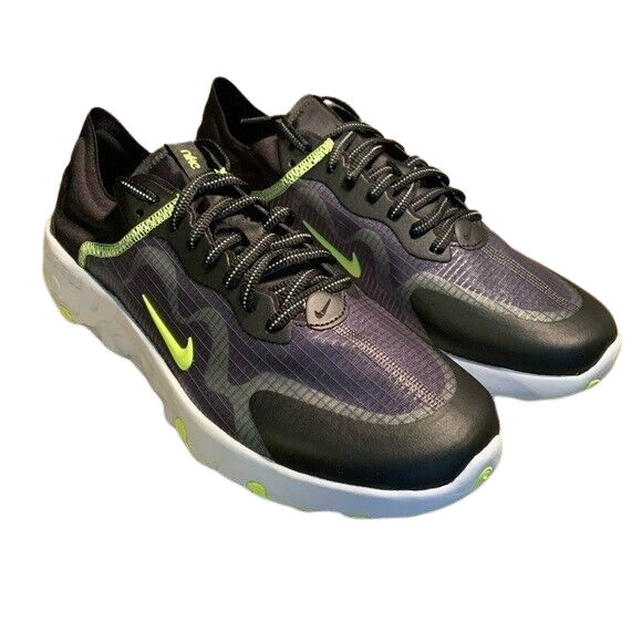 Nike Renew Lucent 'Black Volt Pure Platinum' Men's Running Shoes