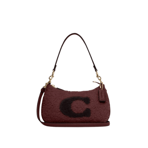 Coach Teri Shoulder Bag With Coach Motif