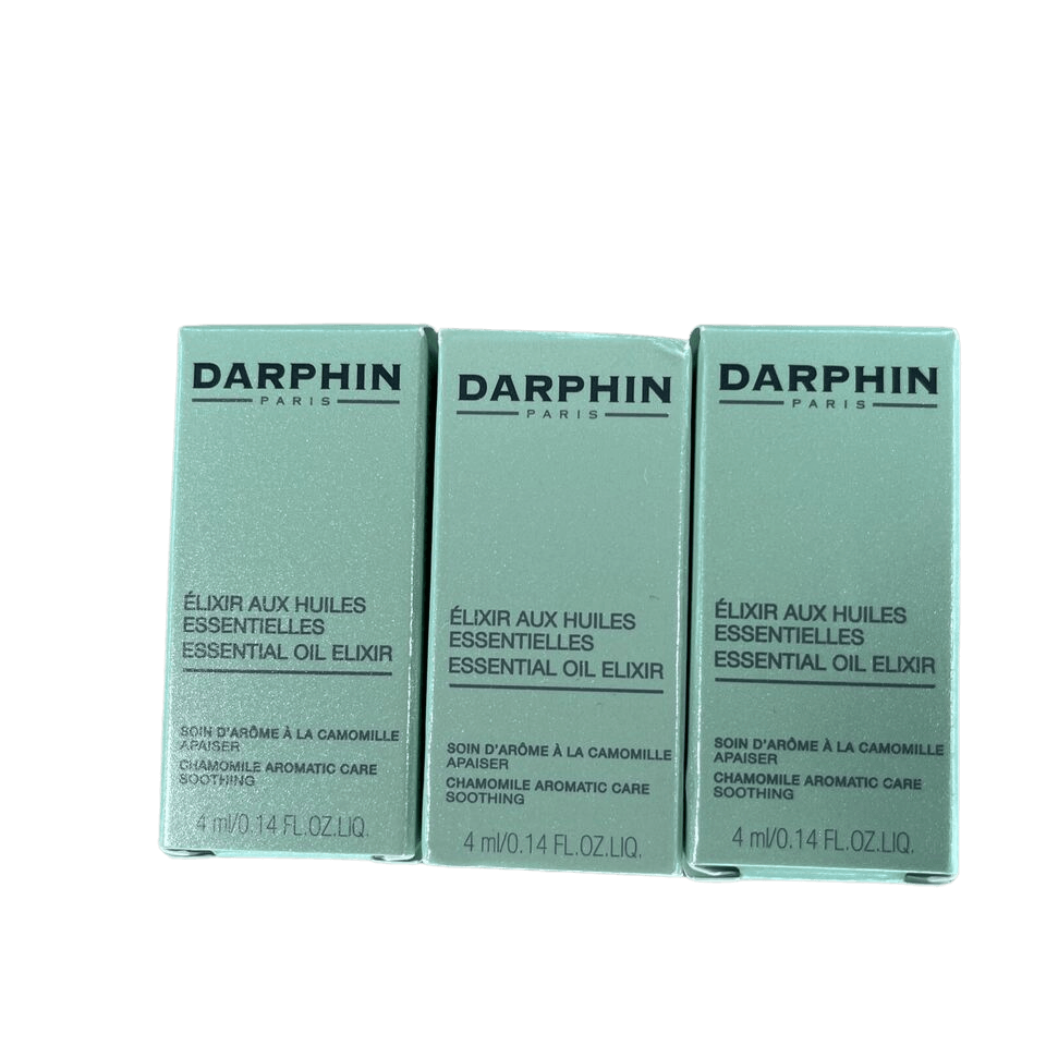 Lot of 3 Darphin Paris Essential Oil Elixir Chamomile Aromatic Care 0.14 Oz Each