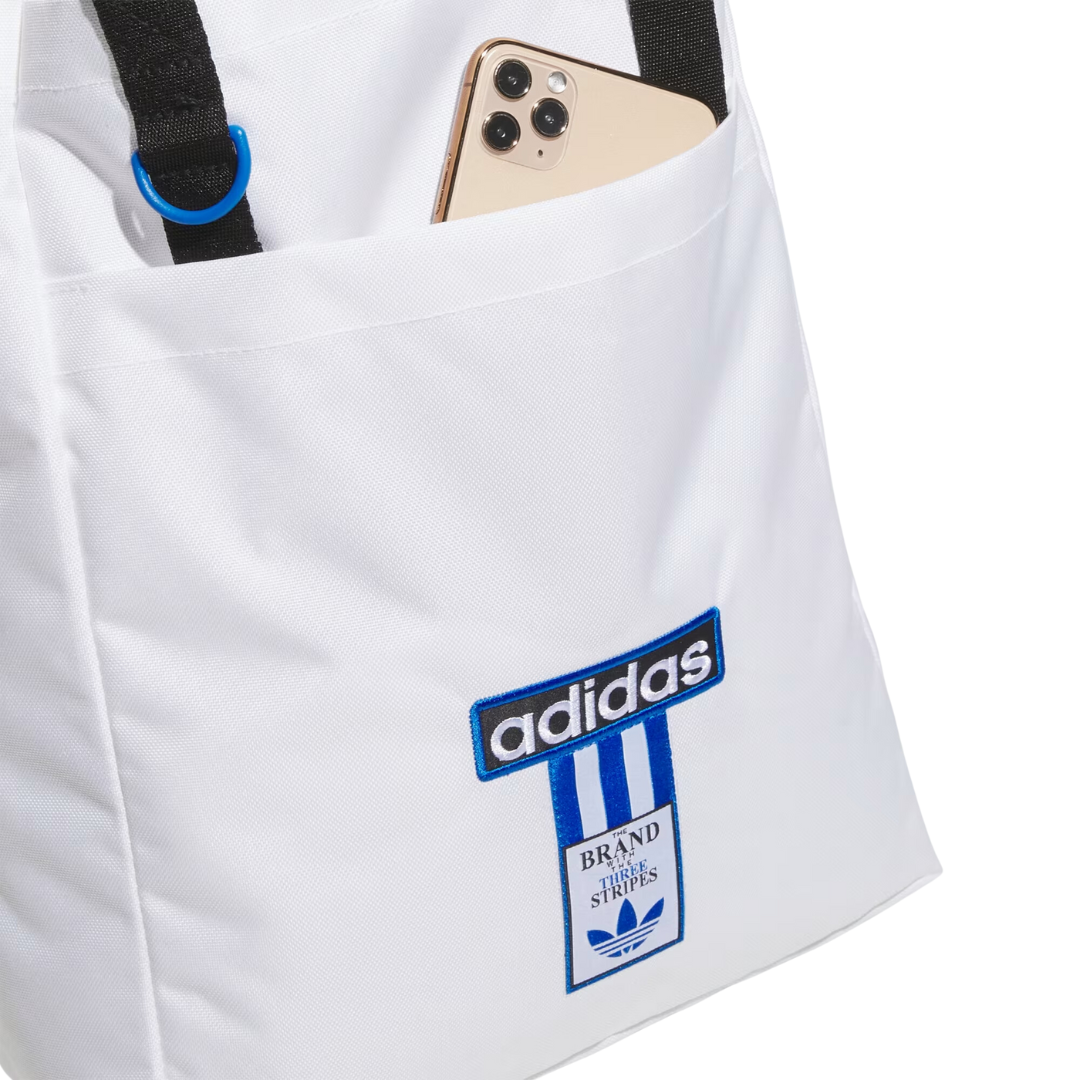 Adidas - Adibreak Tote Bag - White / Blue Bird / Black