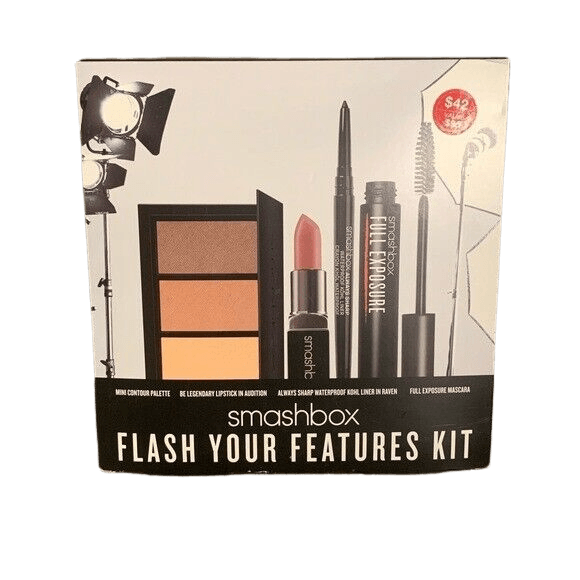 Smashbox "Flash Your Features" Makeup Kit - Contour, Lips, Eyes, and Lashes