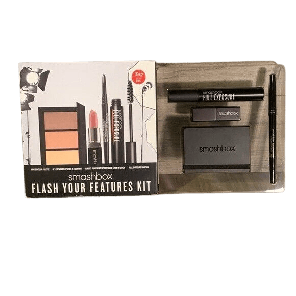 Smashbox "Flash Your Features" Makeup Kit - Contour, Lips, Eyes, and Lashes