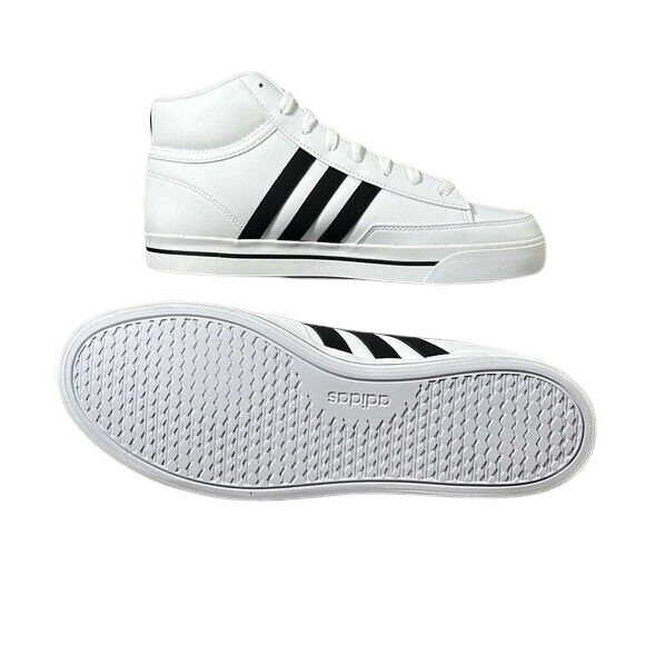 Adidas Men's Retrovulc Mid White / Black