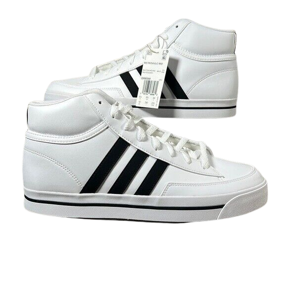 Adidas Men's Retrovulc Mid White / Black