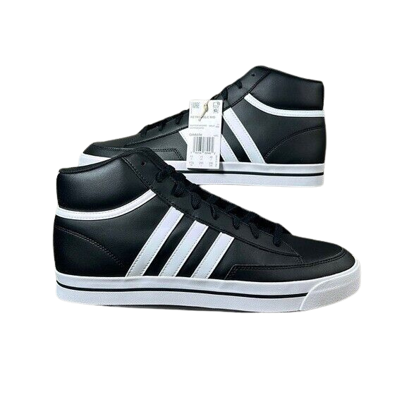 Adidas Mens Retrovulc Mid Black / White