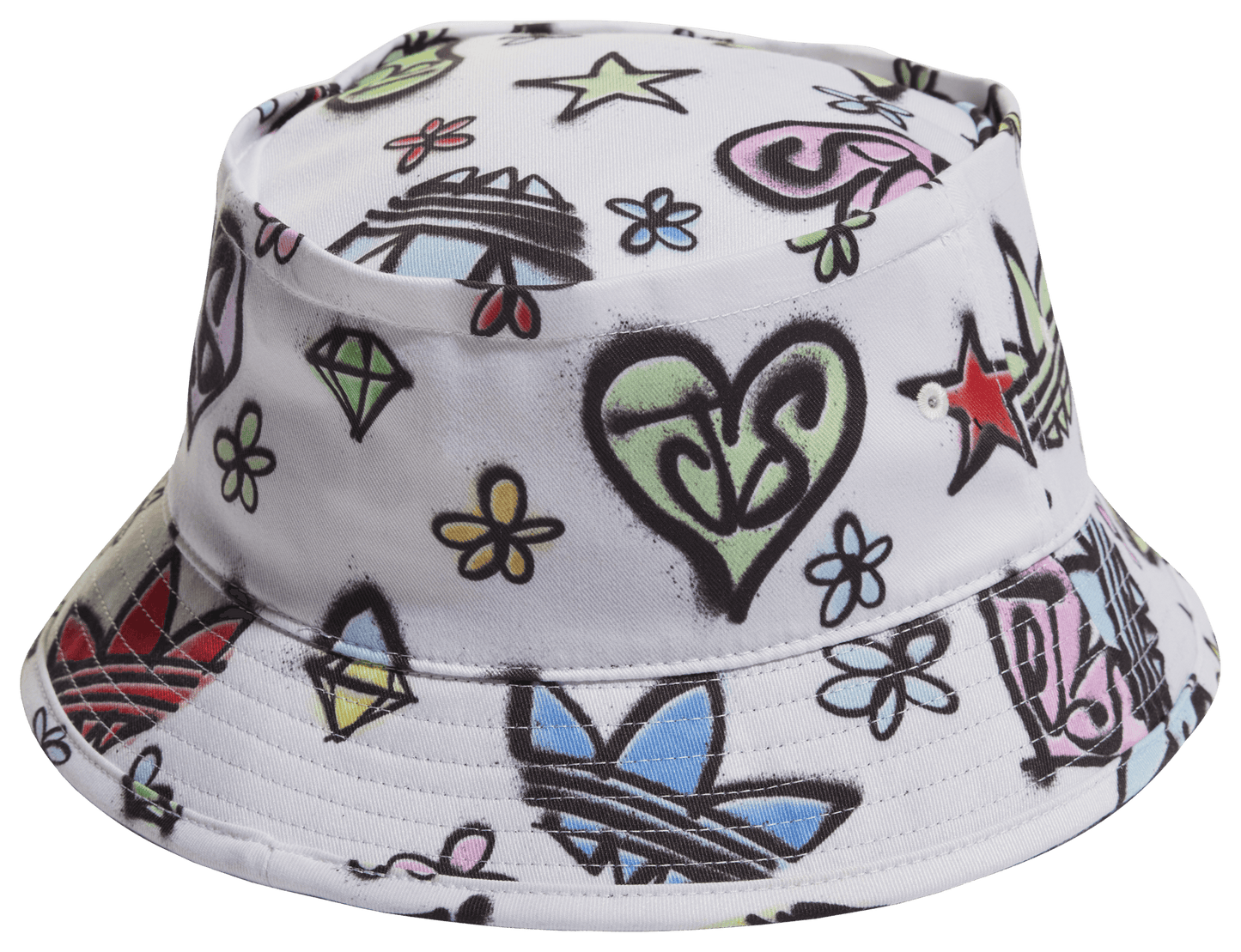 Adidas Originals X Jeremy Scott Graphic Print Bucket Hat 'Multicolor'