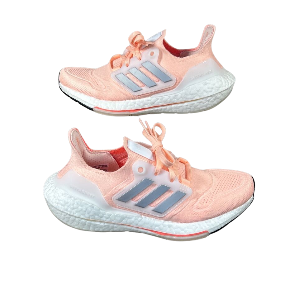 Adidas UltraBoost 22 'Pink & Metallic' Women's Running Shoe