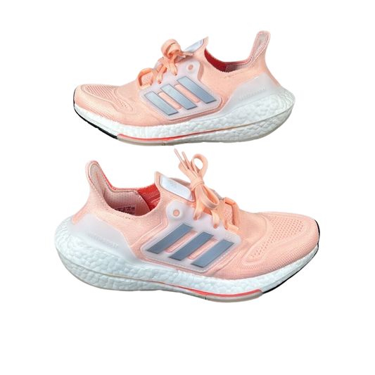 Adidas UltraBoost 22 'Pink & Metallic' Women's Running Shoe