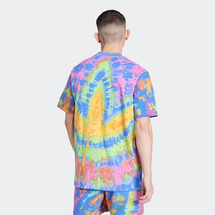 Adidas Tie & Dye Tee 2 Short Sleeve 'Purple'