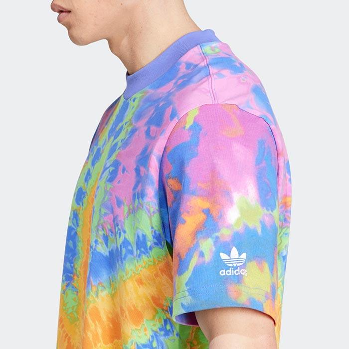 Adidas Tie & Dye Tee 2 Short Sleeve 'Purple'