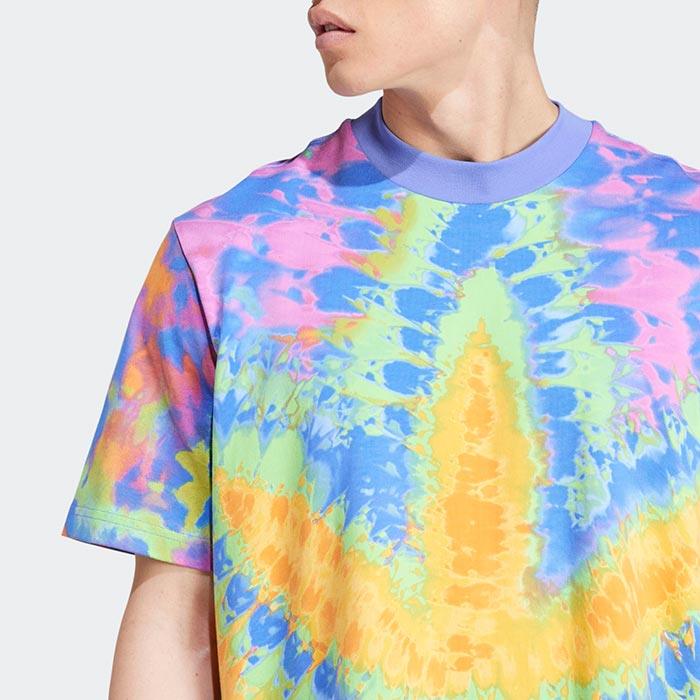 Adidas Tie & Dye Tee 2 Short Sleeve 'Purple'