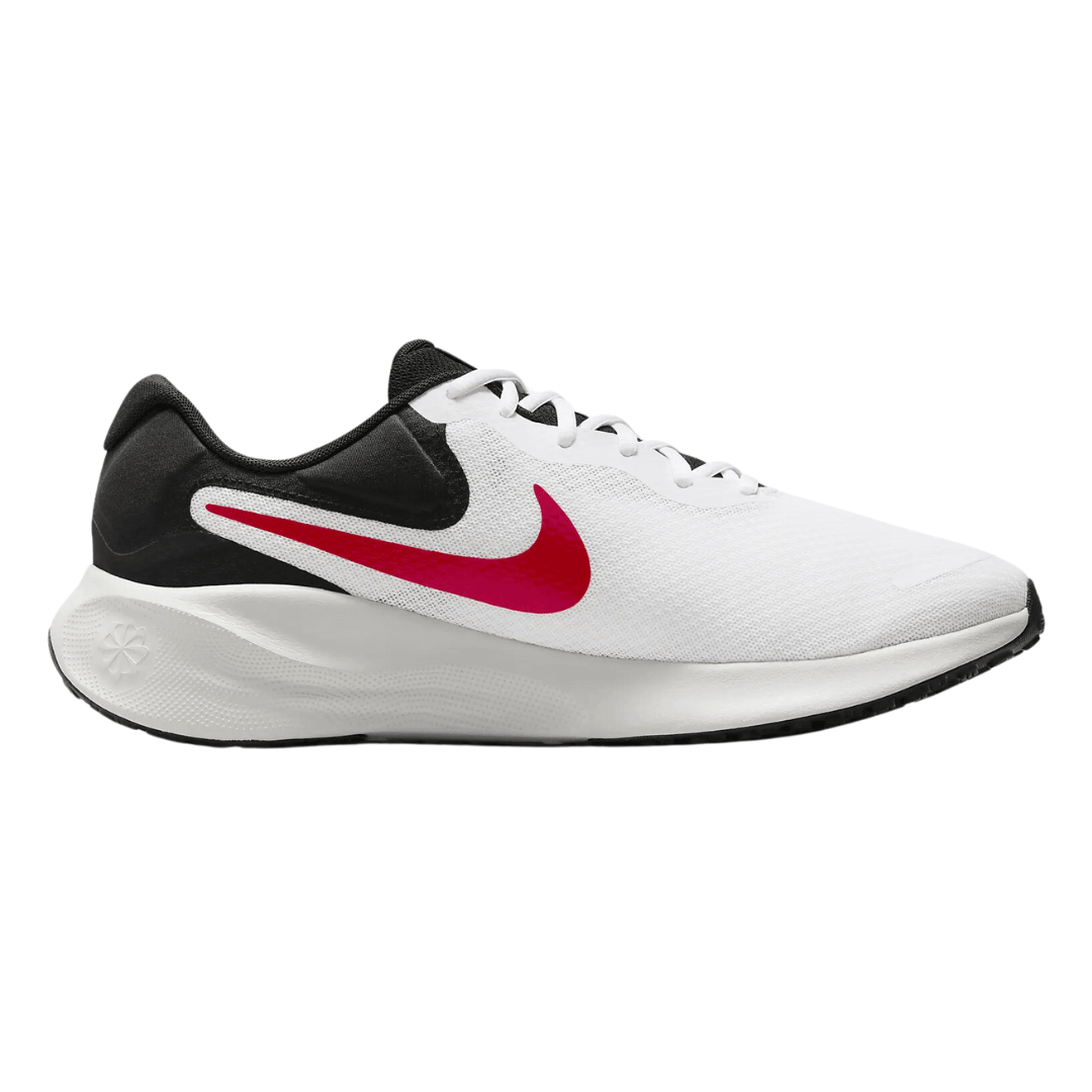 Nike - Nike Revolution 7 - White / Black / Photon Dust / Fire Red