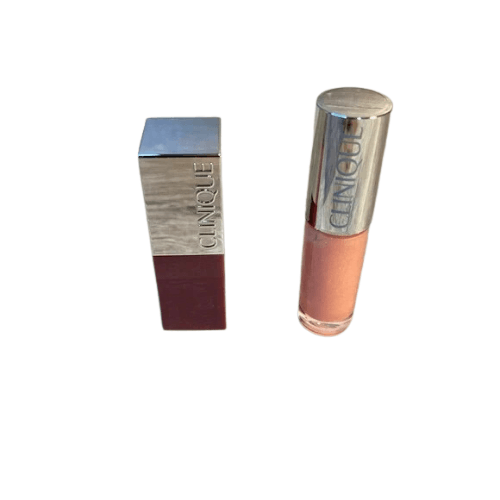 Clinique Pop Treats - Pop Lip Colour + Primer Plum and Splash Lip Gloss Air Kiss