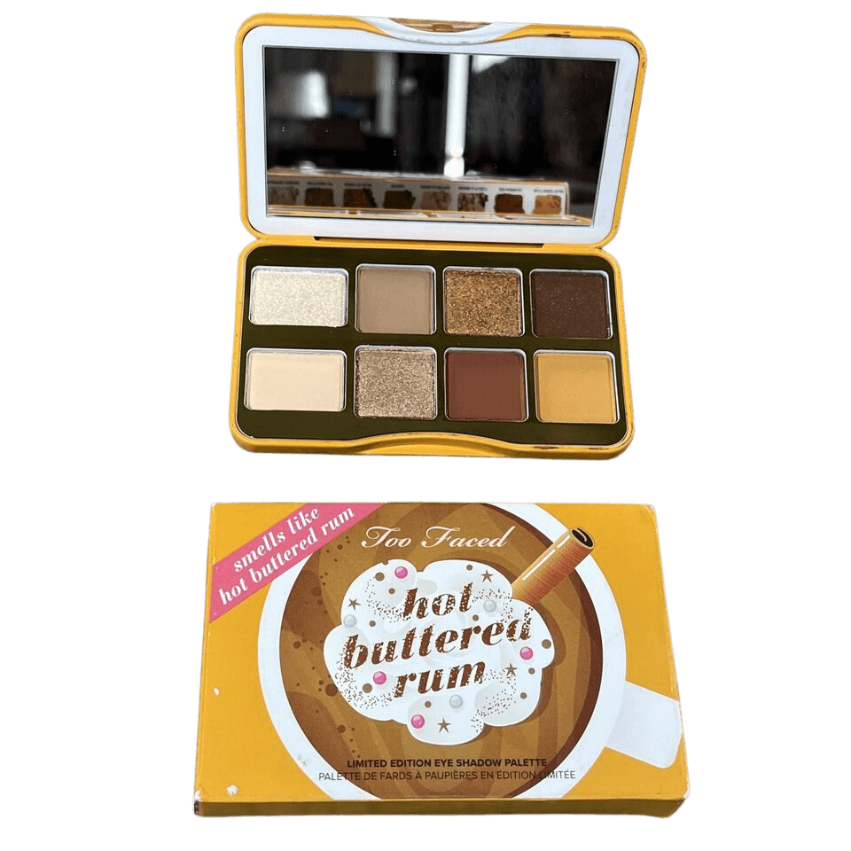 Too Faced Hot Buttered Rum Limited Edition Eye Shadow Palette - 8 Shades