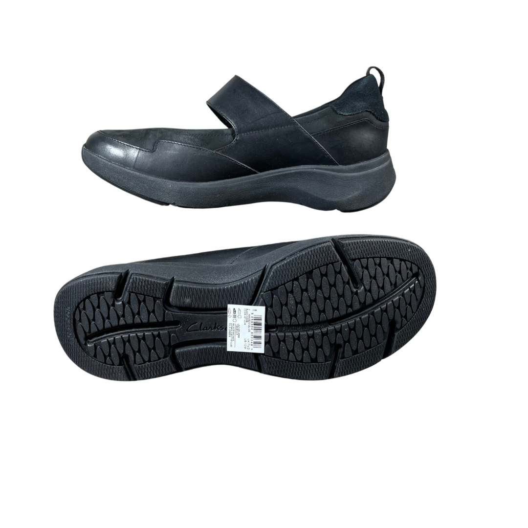 Clarks Wave 2.0 Glide 'Black Leather' Women's Shoes