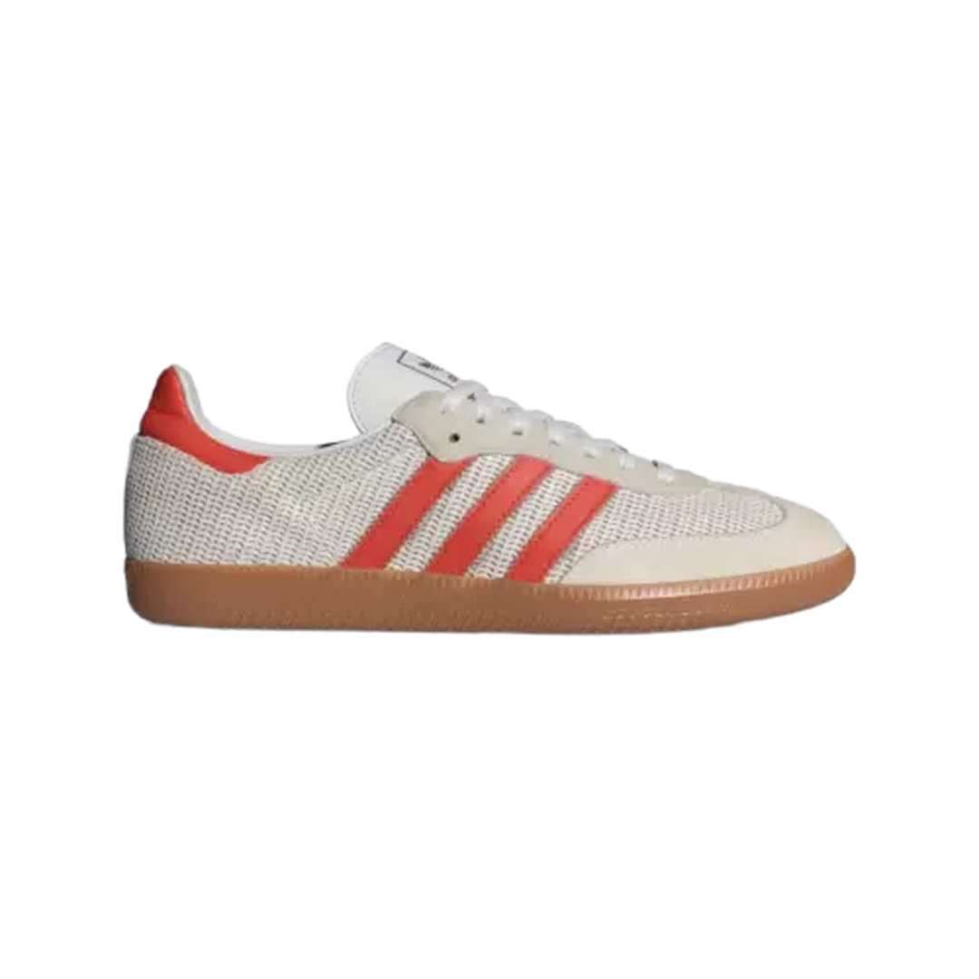 Adidas Originals Men's Samba OG Crystal White Preloved Red shoes