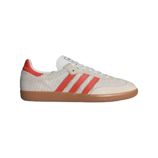 Adidas Originals Men's Samba OG Crystal White Preloved Red shoes