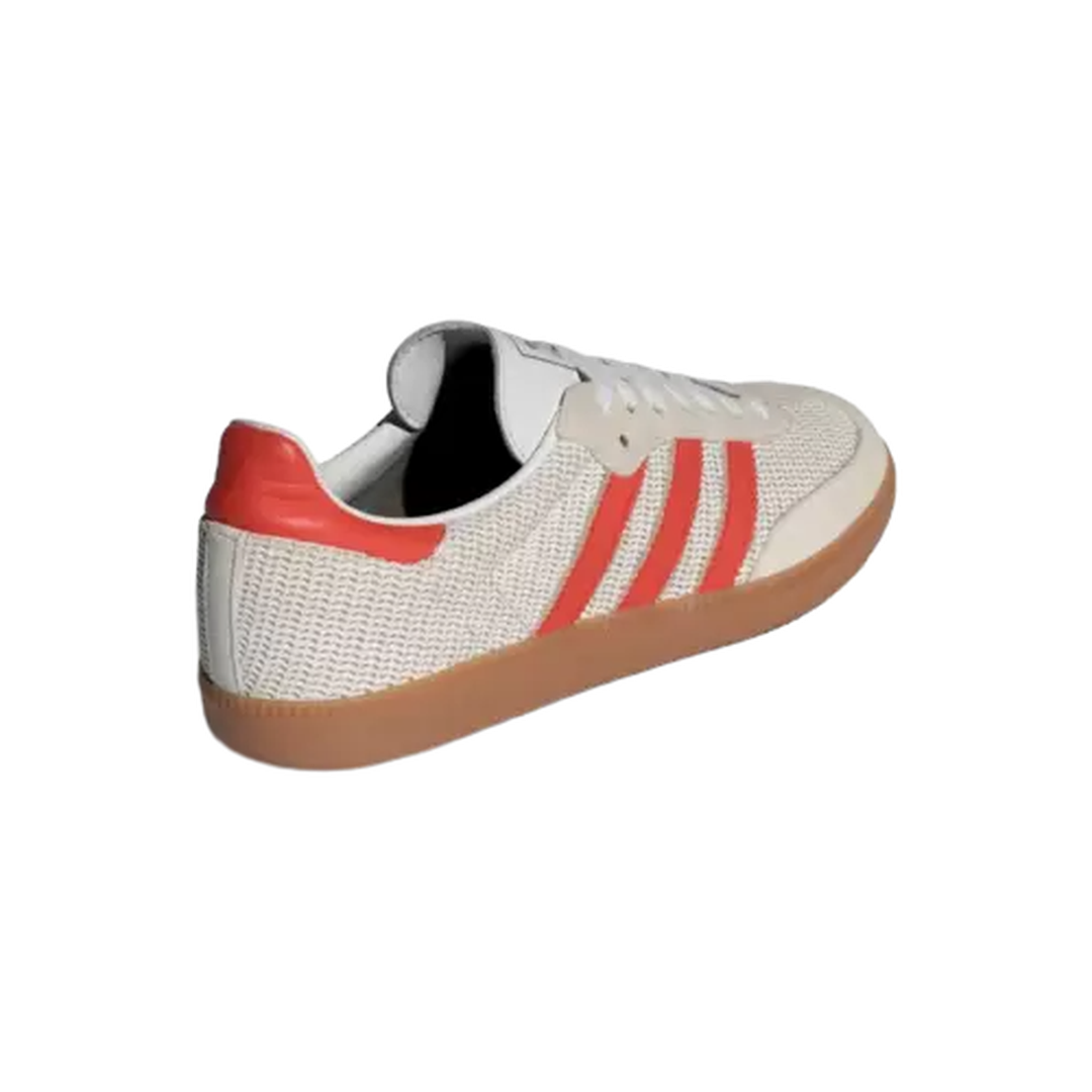 Adidas Originals Men's Samba OG Crystal White Preloved Red shoes