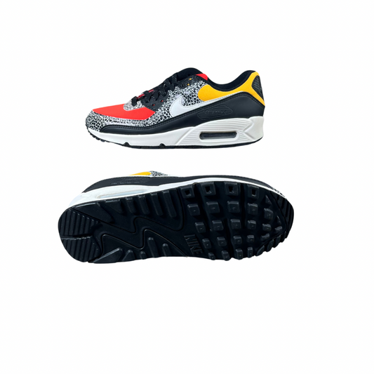 Nike W Air Max 90 SE 'Black/Red/Yellow' Women's Shoes