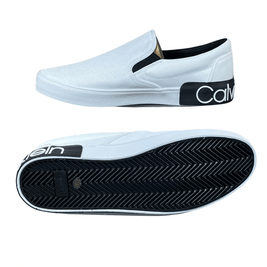 Calvin Klein Slip On Shoes 'Black/White'