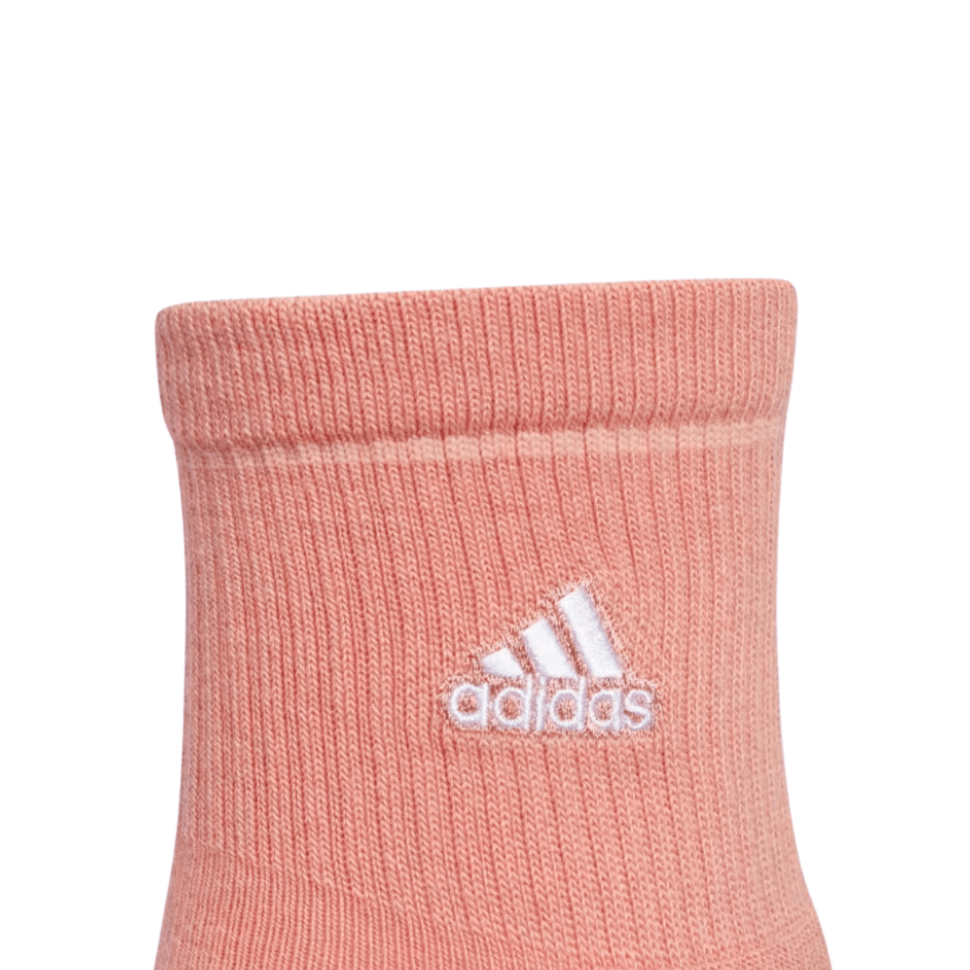 Adidas Womens Cushioned Aeroready Sock 'Wonder Clay/Wonder Beige/White'