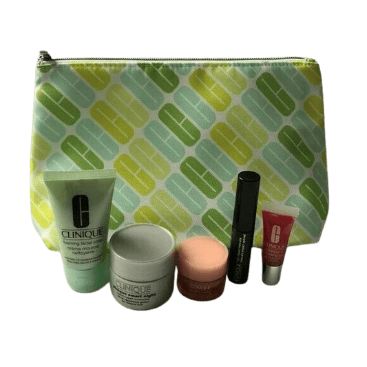 Clinique 5 Piece Gift Set with Green Bag