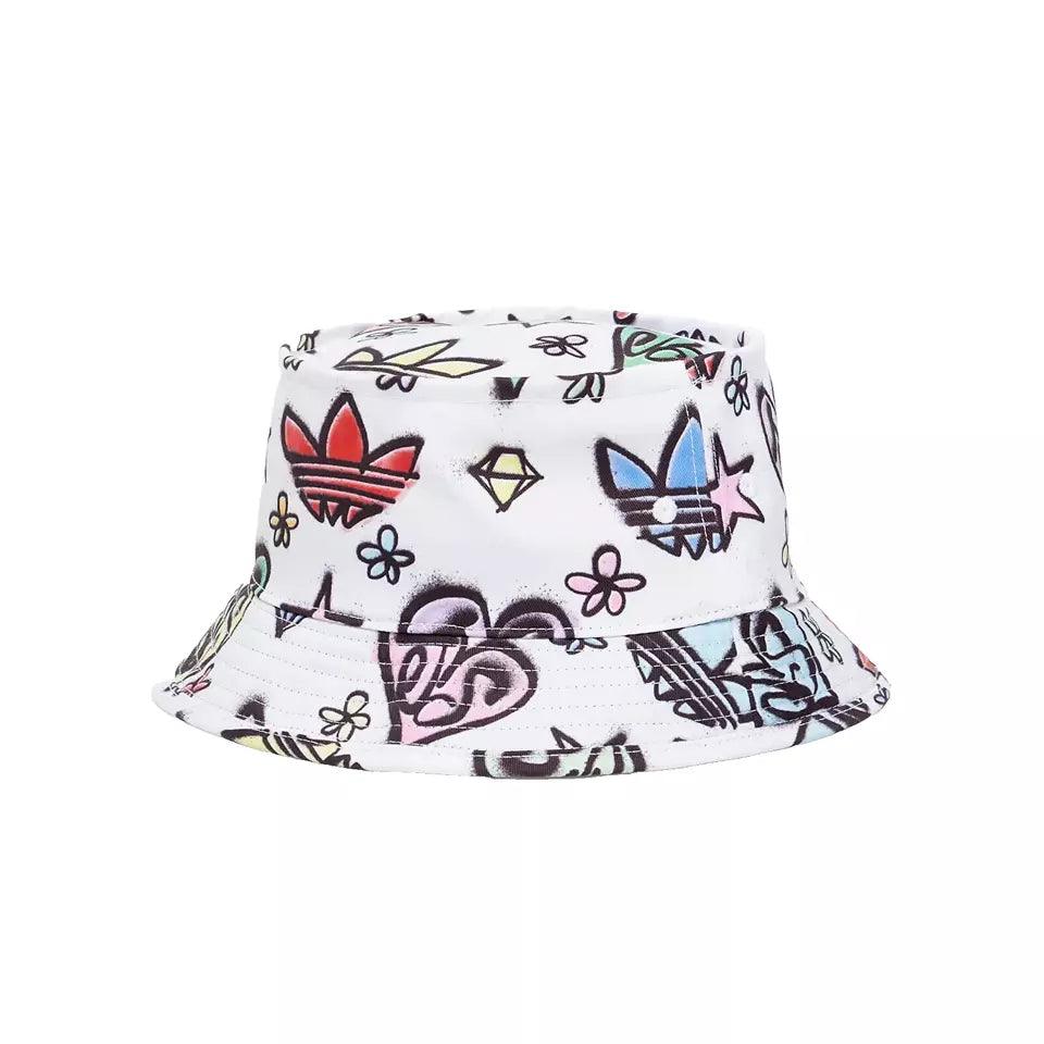 Adidas Originals X Jeremy Scott Graphic Print Bucket Hat 'Multicolor'