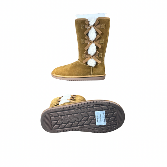 Koolaburra by UGG K Victoria Tall 'Brown' Kid's Boots