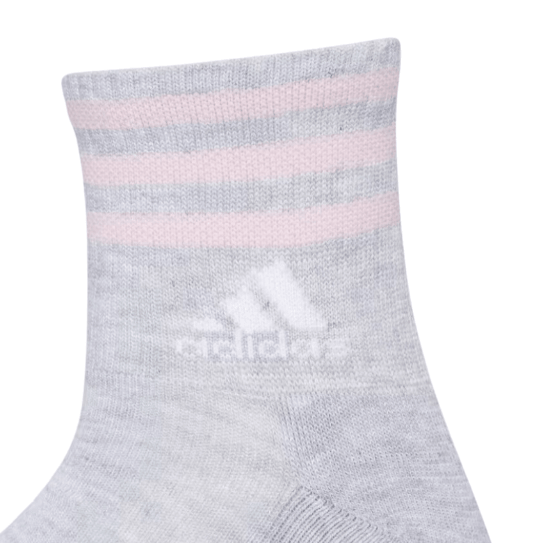 Adidas Women's Cushioned Aeroready Sock  'Orchid Fusion Purple/White/Cool Heather'