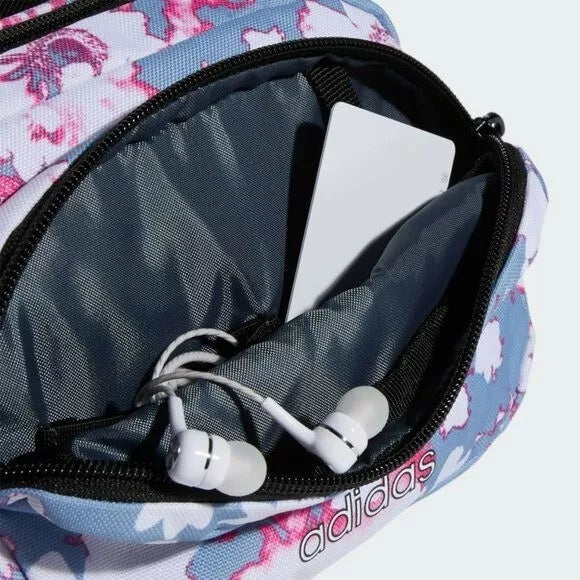 Adidas Sport Floral Waist Pack 'Sky Blossom'