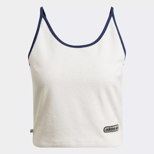 Adidas Short Towel Terry Tank Top 'White'