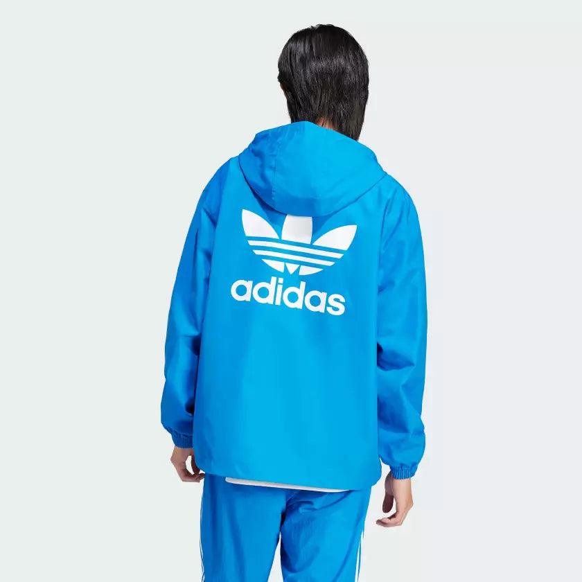 Adidas Men's Trefoil 'Blue'  Hooded Windbreaker