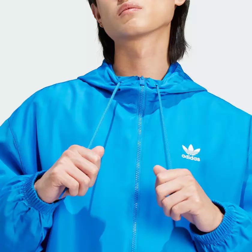 Adidas Men's Trefoil 'Blue'  Hooded Windbreaker