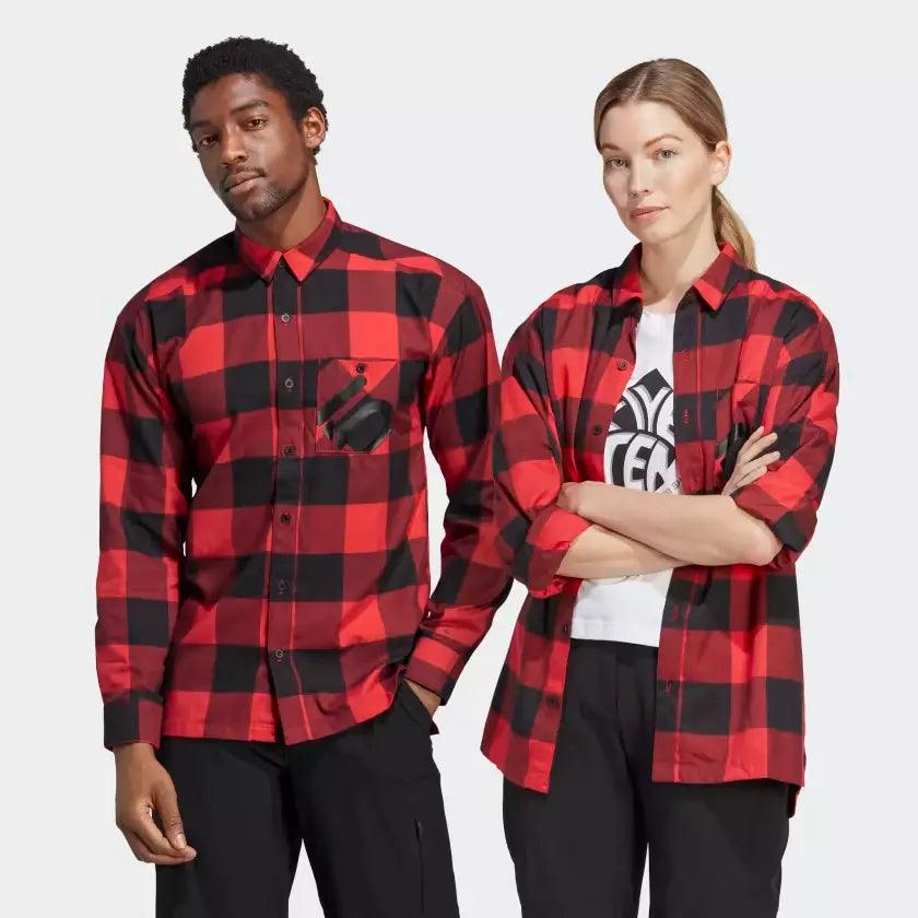 Adidas U 5.10 Flannel Unisex 'Red/Black'