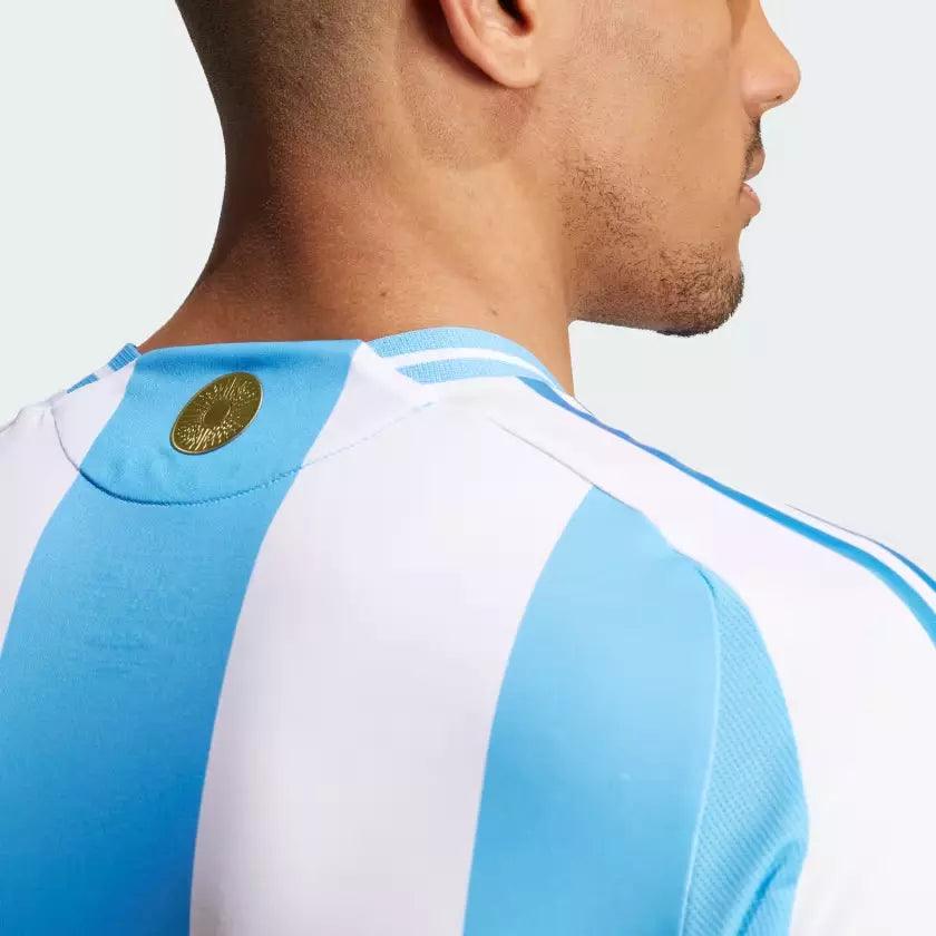 Adidas Argentina 24 Long Sleeve Home Authentic Jersey