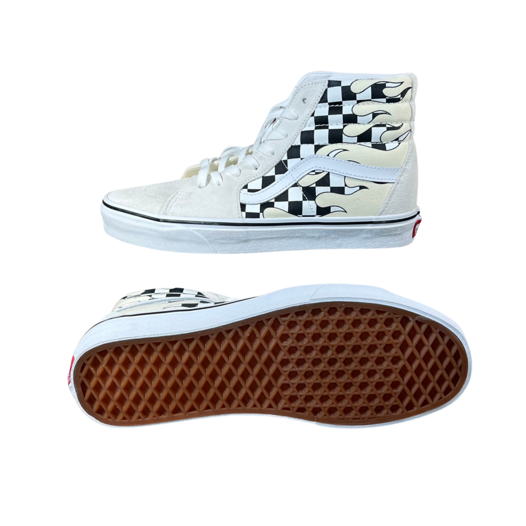 Sk8-Hi Classic  'Checker Flame' Men's Skateboarding Shoes