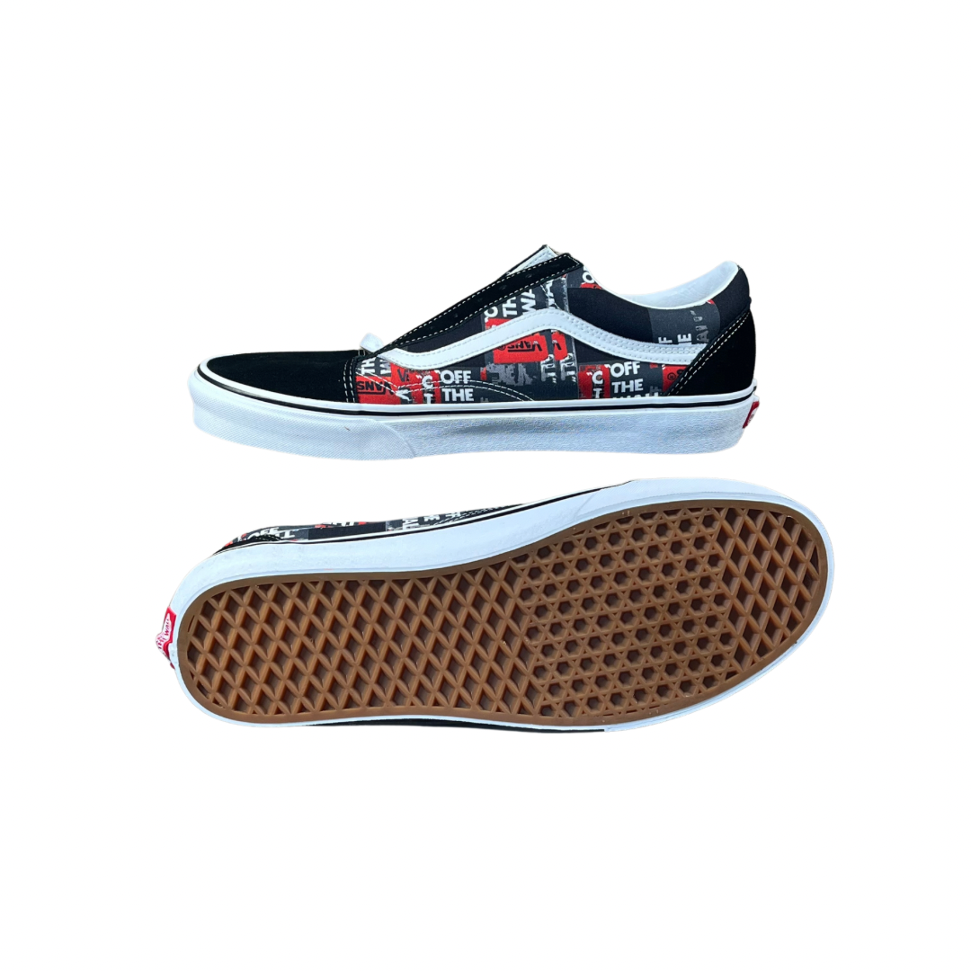 Vans Old Skool 'Black/Red' Men's Skateboarding Shoes